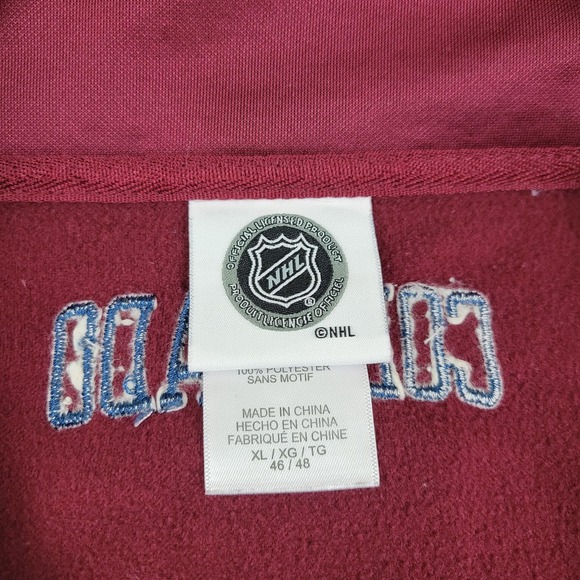Colorado Avalanche Jacket Mens XL NHL Hockey Full Zip Polyester NHL Hockey Coat - Picture 4 of 10